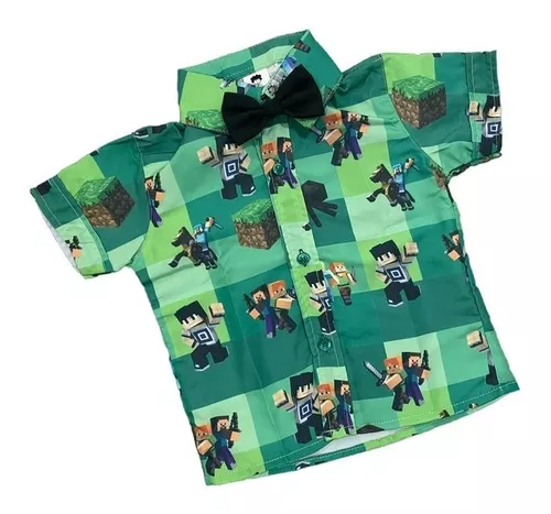 Camisa Jogo Videogame Joguinhos Infantil Temático