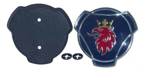 Emblema Metal Grifo Para Véiculos Sc_ania Séries Pgr 2023915