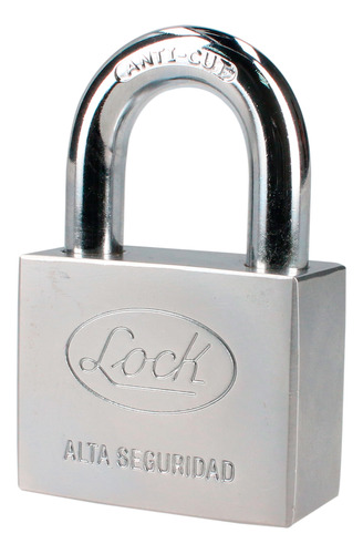 Candado De Alta Seguridad 50 Mm, Llave De Disco Lock