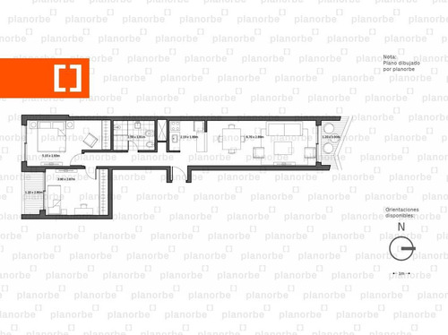 Venta De Apartamento Obra Construcción 2 Dormitorios En Centro, Torre Centra Unidad 501