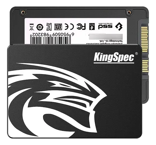 interno KingSpec P3-256 Sata 3 256GB negro | Cuotas sin interés