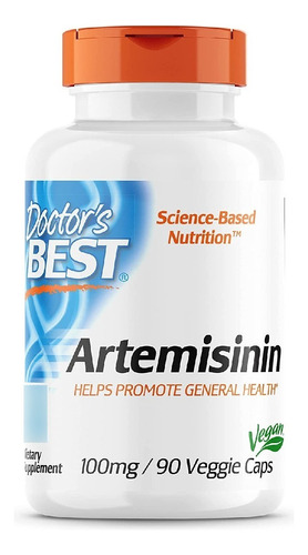 Artemisinina 100 Mg Doctor's Best 90 Capsulas Sabor Neutro