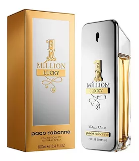 Perfume Paco Rabanne One Million Lucky 3.4 Oz (100 Ml)