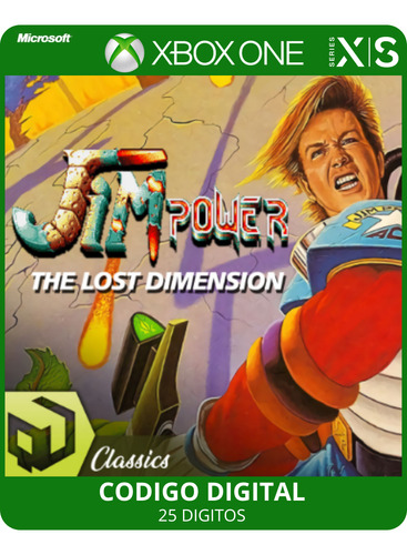 Qubyte Classics Jim Power The Lost Dimension Xbox