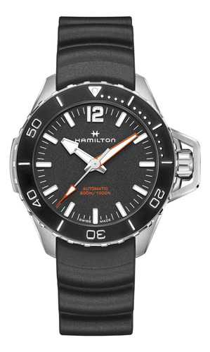 Reloj Automático Para Hombre Hamilton Khaki Navy Frogman Esf