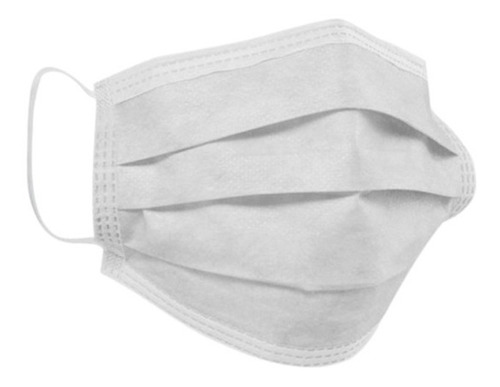Imagen 1 de 10 de Combo Barbijo Descartables X50 Tapaboca + Alcohol Gel Pack