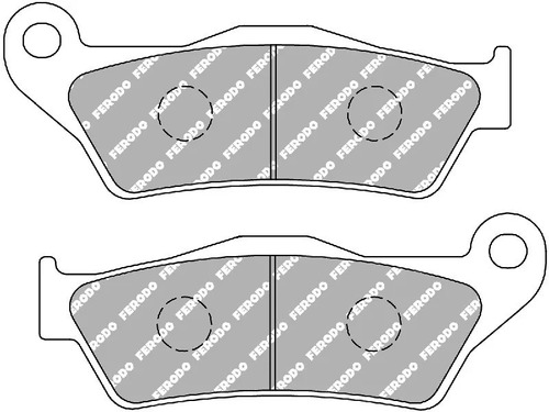 Pastilla Freno Bmw R Ninet Pure 1170 Delantero Fa 244