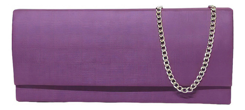 Bolsa De Mão Clutch Festa Casamento Formatura Lavanda E Roxo