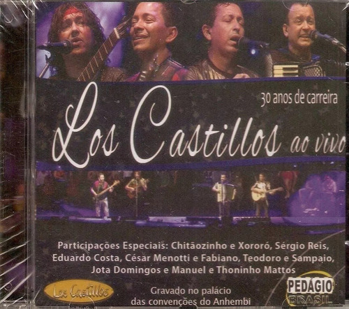 Cd Los Castillos - 30 Anos De Carreira Ao Vivo