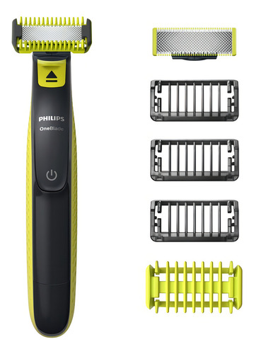 Philips Oneblade Qp2824/10 Afeitadora Verde Lima 5 Peines Verde Lima