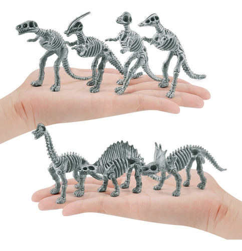 G 12 Sets Of Colorful Simulation Dinosaur Fossils Suit 4003