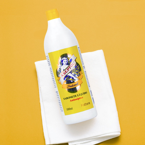 Sabonete Liquido Aseptol 1.000 Ml (kit C/06) - Madrevita