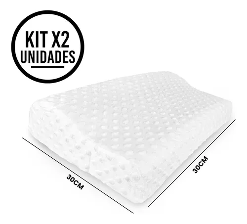 Almohada Ortopédica Energy Plus Con Espuma De Memoria Hipoalergénica, Ergonómica Para Cuello Y Cabeza, Lavable, Antiácaros Y Suave, Ideal Para Un Sueño Reparador Sin Dolores