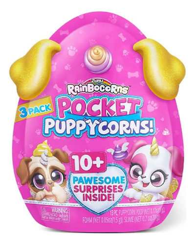 Rainbocorns Puppycorn Pocket Surpresa Serie 1 Fun F0129-0