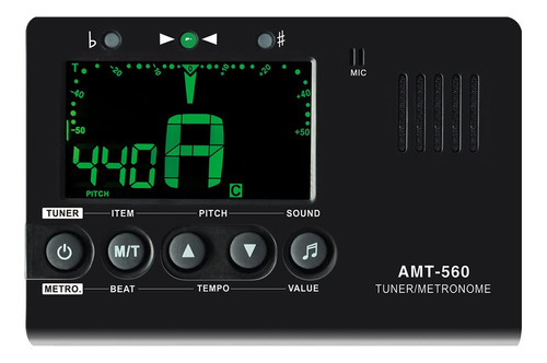 Sintonizador De Metrónomo Y Generador De Tonos 3 En 1 ...