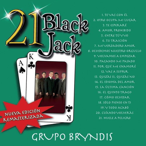 Grupo Bryndis 21 Black Jack  -cd-