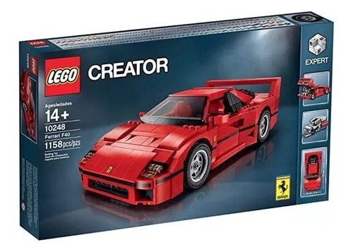 Experto De Lego Ferrari F40 10248 Juego De Construccion