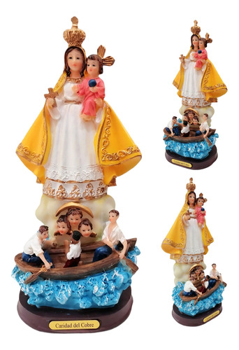 Virgen De La Caridad Del Cobre 25cm Sincretismo Orisha Oshun