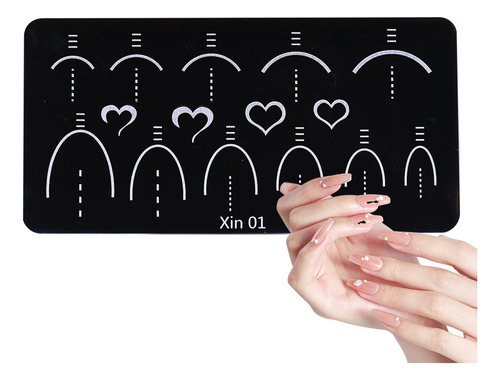 Sellos De Uñas Para El Día De San Valentín Placas De Estampa