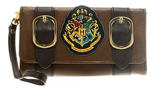 Cartera Plegable Harry Potter Satchel 4 X 8in, Marrón, Os