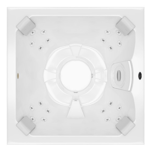 Imagen 2 de 6 de Minipiscina Jacuzzi® Original Modelo J-185 Con Faldon Pvc