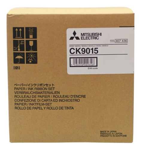 Kit Mitsubishi P/ Cp9500,cp9550, Ck 9015 600 10x15