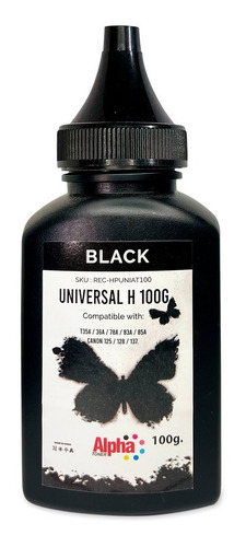 Recarga Alpha 100grs Compatible Para 85a 35a 78a Cn 120 Uni
