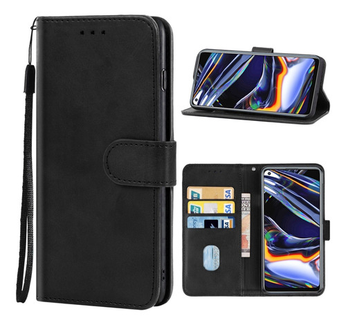 Funda De Teléfono Pu Para Oppo Realme 7 Pro