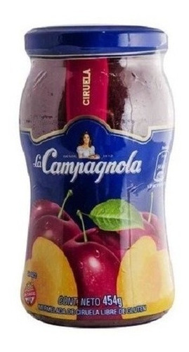 Mermelada Campagnola Ciruela 454 Grs