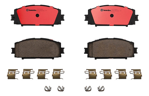 Balatas Ceramicas Brembo ( D ) Toyota Yaris 2007 2008 2009