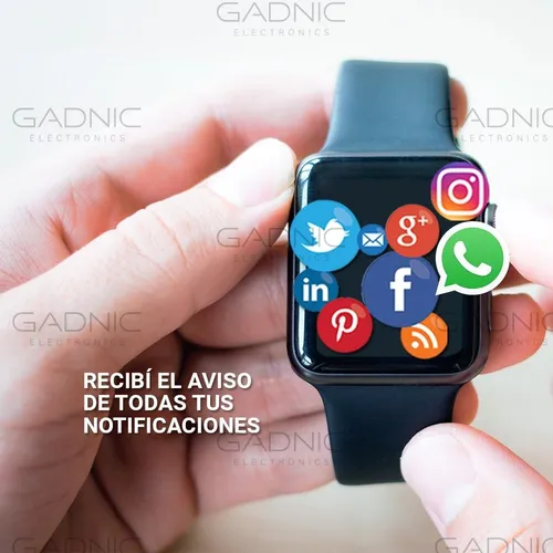 Smartwatch Gadnic Sw 20 Soporta Chip Celular C m Podometro