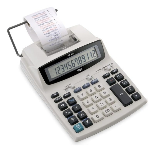 Calculadora De Mesa Com Bobina 12 Dígitos Ma-5121 Elgin