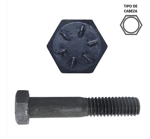 Tornillo Hex Grado 8 Nf 1/4 -28 X 1/2  5 Pzs *