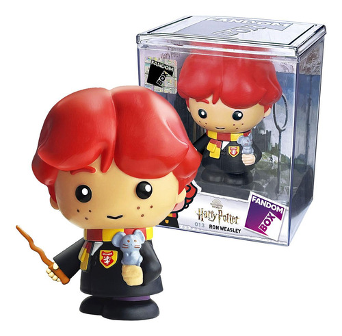Boneco Ron Weasley - Harry Potter Colecionável Fandom Box