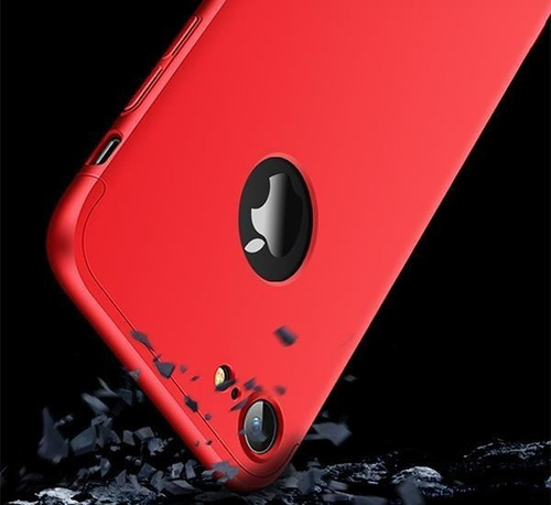 Imagen 6 de 6 de Carcasa Para iPhone 7/8/se 2020 360° Marca - Gkk + Mica