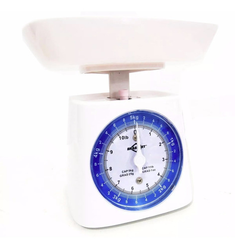 Balança De Cozinha Analógica Precisão 5kg Mecânica