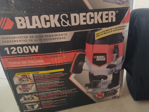 Rebajadora De Colunmas Marca Black & Decker 