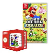 Comprar New Super Mario Bros U Deluxe Nintendo Switch Y Taza 1