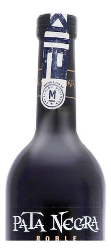 Vino Tinto Pata Negra Valdepeñas Roble Tempranillo 750 Ml