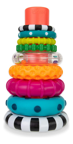 Sassy Stacks Of Circles - Juguete De Aprendizaje Stem Con An