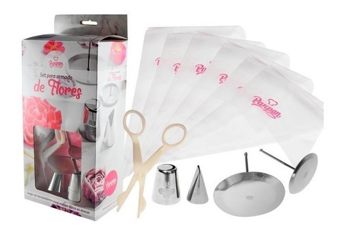 Imagen 3 de 8 de Set Para Armado De Flores Y Decorar Tortas Parpen