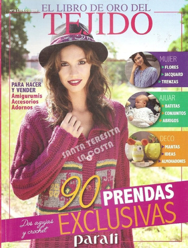 Libro De Oro Del Tejido Para Ti - Lote X 4 