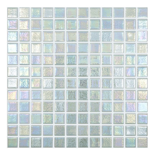 Arg Malla Mosaico Shell 554  Mystic Blanco Tornasol 31x31