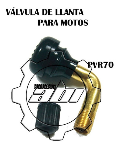Valvula Piton De Llanta Para Motos, Autos Tipo L De Or11.5mm
