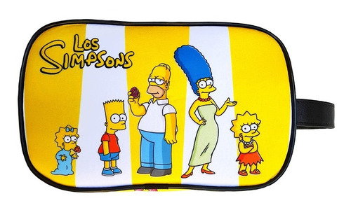 Imagen 2 de 6 de Neceser Organizador Cosmeticos Los Simpsons