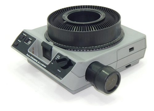 Proyector Diapositivas Kodak Ektagraphic, Funcionando Ok Gris/negro (Usado)