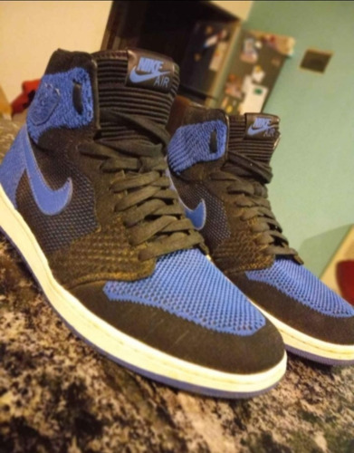 Zapatillas Nike Air Jordan 1 Blue Royal Flyknit