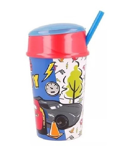 Vaso Infantil Snack Porta Cerealero Tus Personajes Favoritos