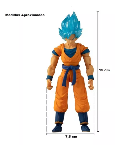 Boneco Dragon Ball Evolve SS Blue Goku F0098-9 - Fun