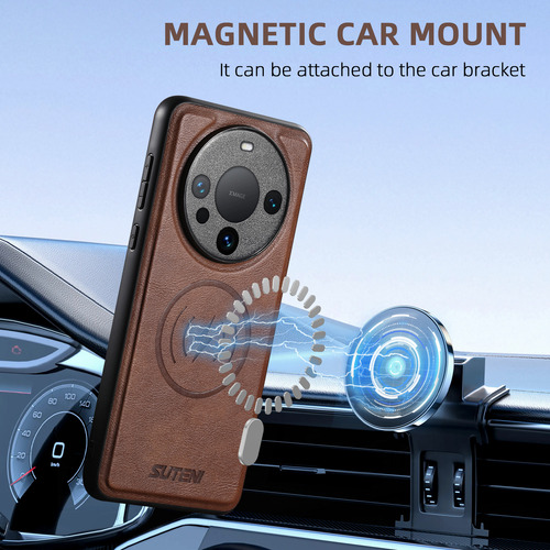 Funda Tipo Cartera De Poliuretano, Tpu, Imán Y Piel Con Tapa Para Huawei Mate 60 Pro Para Mate 60proplus Para Mate 60 Pr